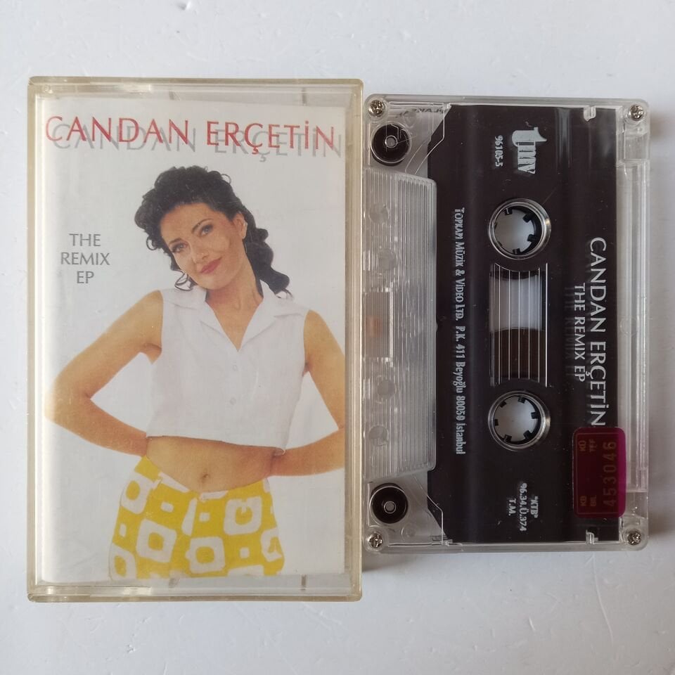 CANDAN ERÇETİN - THE REMIX EP (1996) - KASET 2.EL