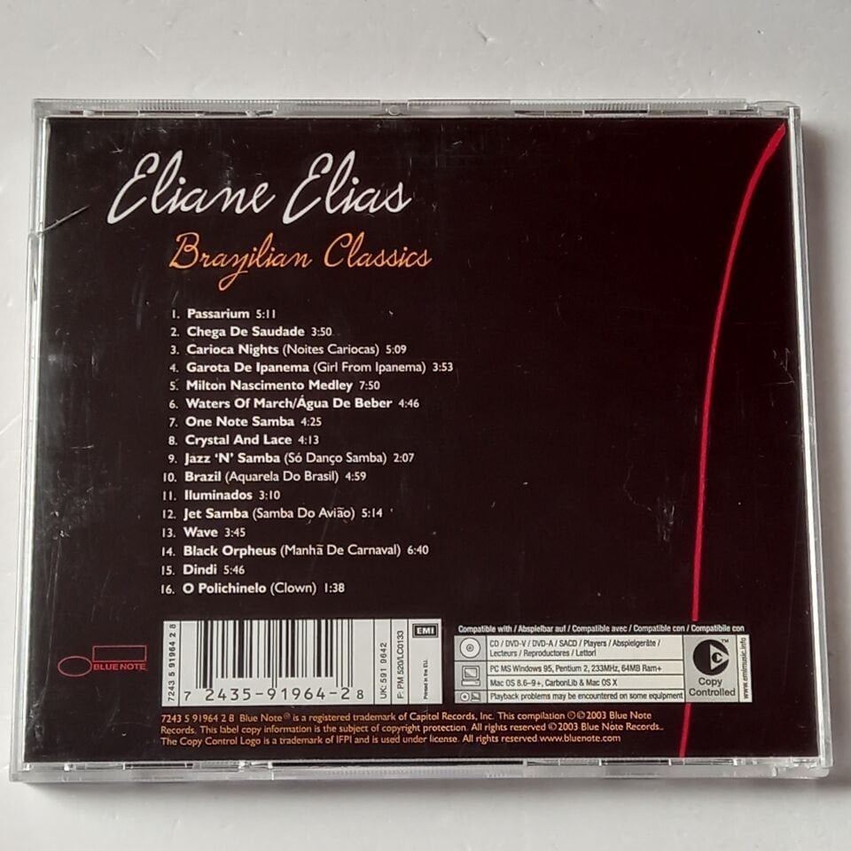 ELIANE ELIAS – BRAZILIAN CLASSICS (2003) - CD 2.EL