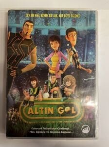 ALTIN GOL - METEGOL - ANİMASYON - DVD AMBALAJINDA SIFIR