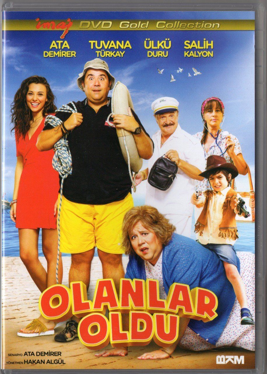OLANLAR OLDU - ATA DEMİRER - TUVANA TÜRKAY - HAKAN ALGÜL - DVD AMBALAJINDA SIFIR