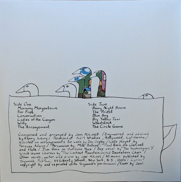 JONI MITCHELL - LADIES OF THE CANYON (1970) - 2023 180GR REMASTERED LP SIFIR PLAK