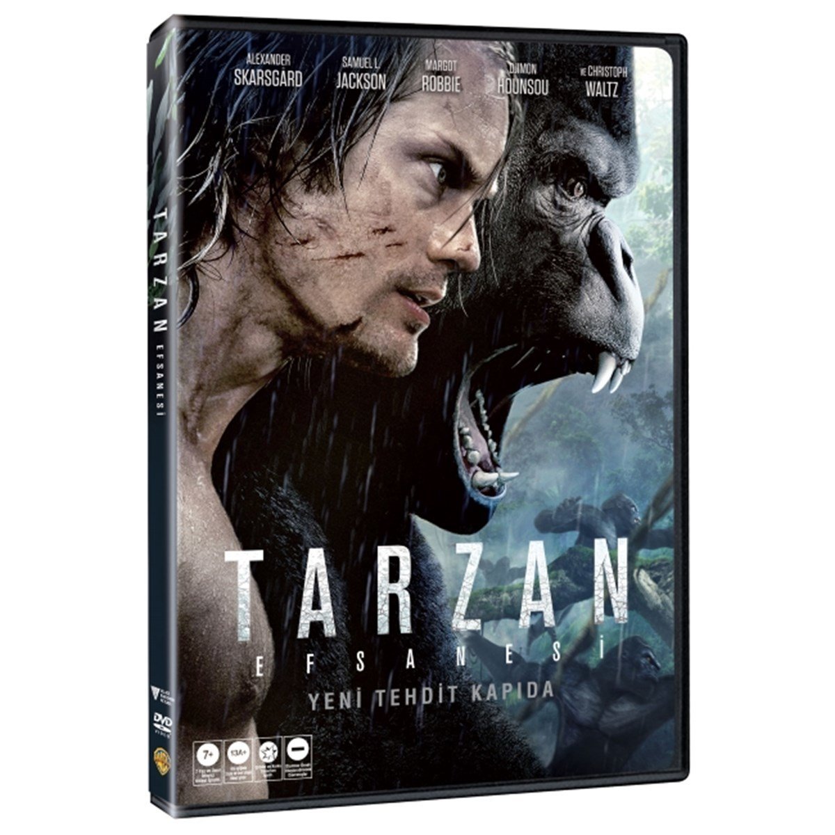 TARZAN EFSANESİ - ALEXANDER SKARSGÅRD - SAMUEL L. JACKSON - CHRISTOPH WALTZ - DAVID YATES - DVD 2.EL