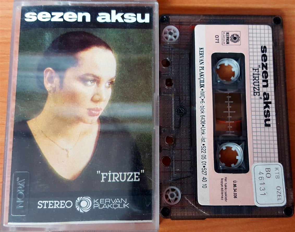 SEZEN AKSU - FİRUZE KASET 2.EL 1986