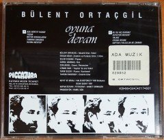 BÜLENT ORTAÇGİL - OYUNA DEVAM / KONUK SANATÇI LEMAN SAM (1996) PICCATURA CD 2.EL