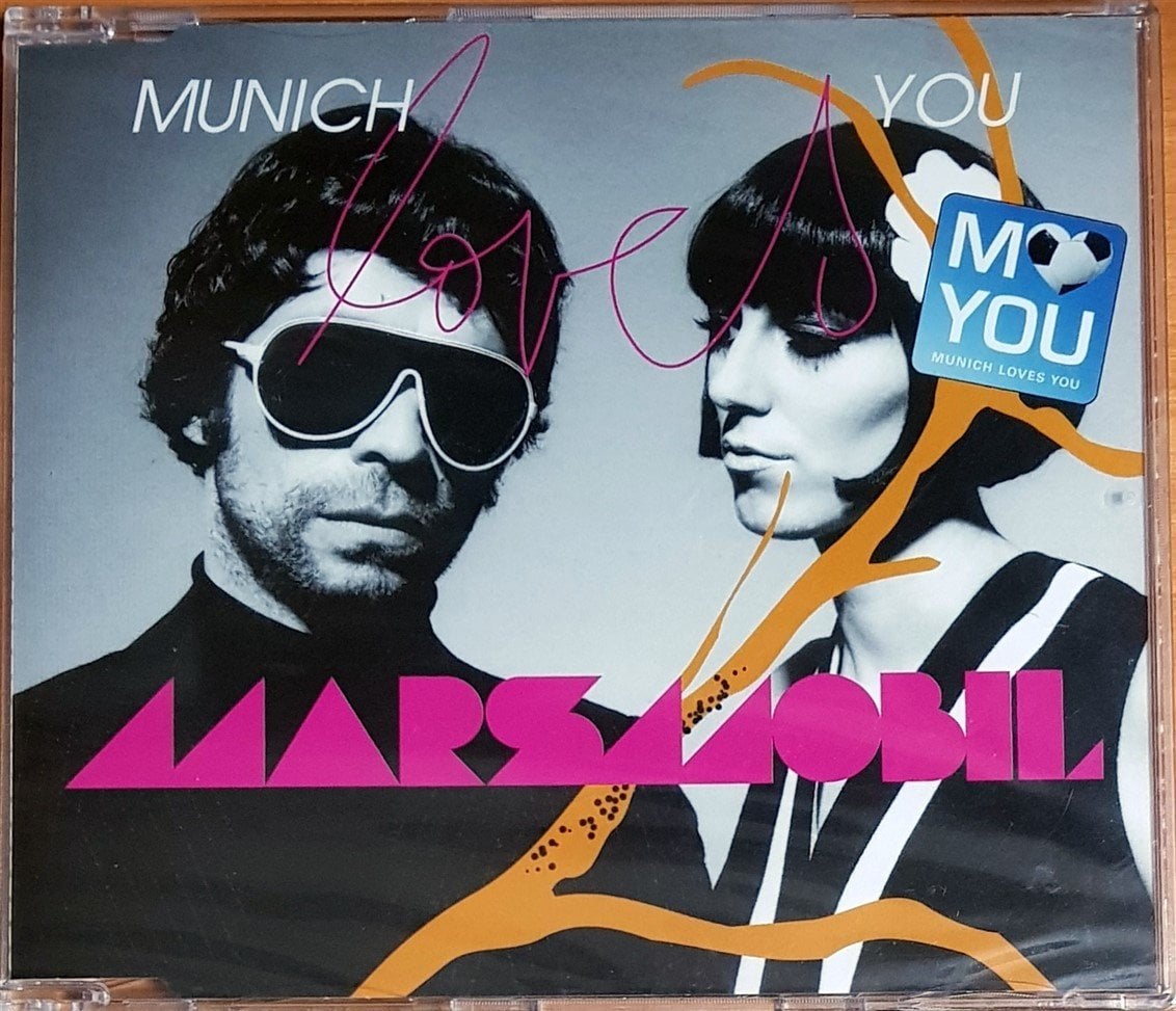 MARSMOBIL - MUNICH LOVES YOU (2006) COMPOST REORDS SINGLE CD SIFIR