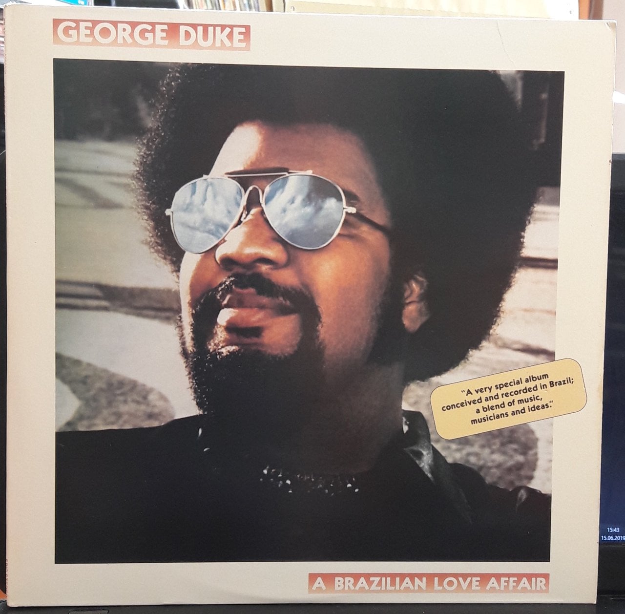 GEORGE DUKE - A BRAZILIAN LOVE AFFAIR (1979) - PLAK 2.EL