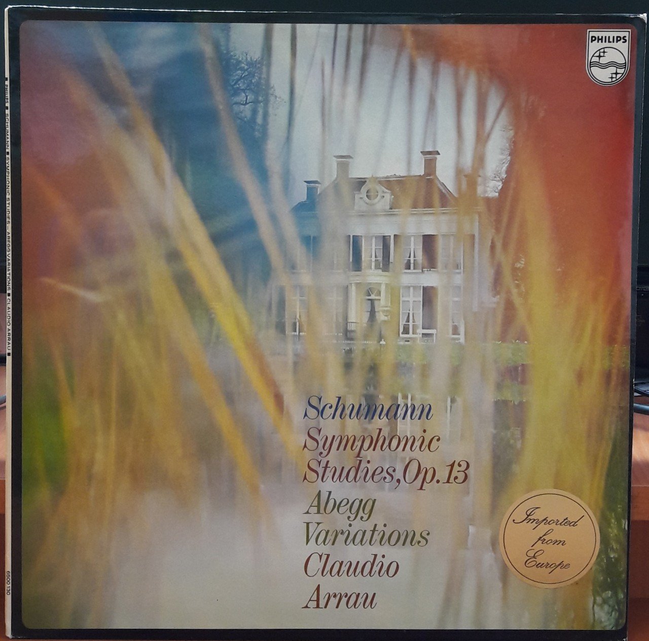 SCHUMANN: SYMPHONIC STUDIES, ABEGG VARIATIONS, CLAUDIO ARRAU - PLAK 2.EL