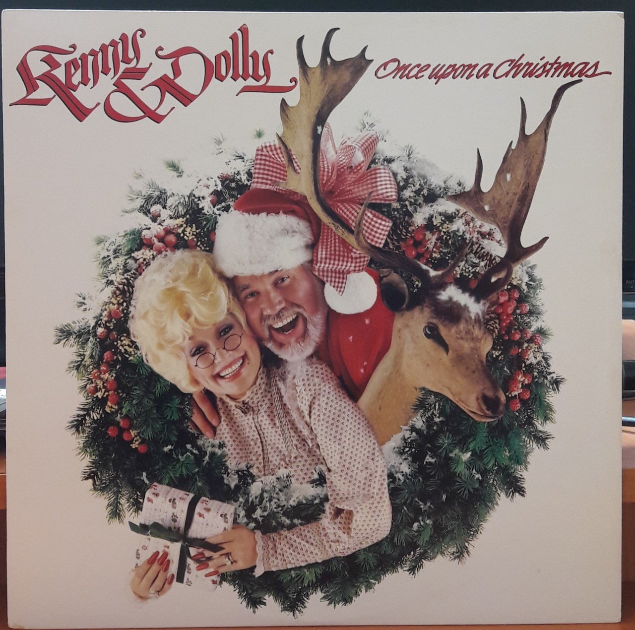 KENNY ROGERS & DOLLY PARTON - ONCE UPON A CHRISTMAS (1984) - PLAK 2.EL