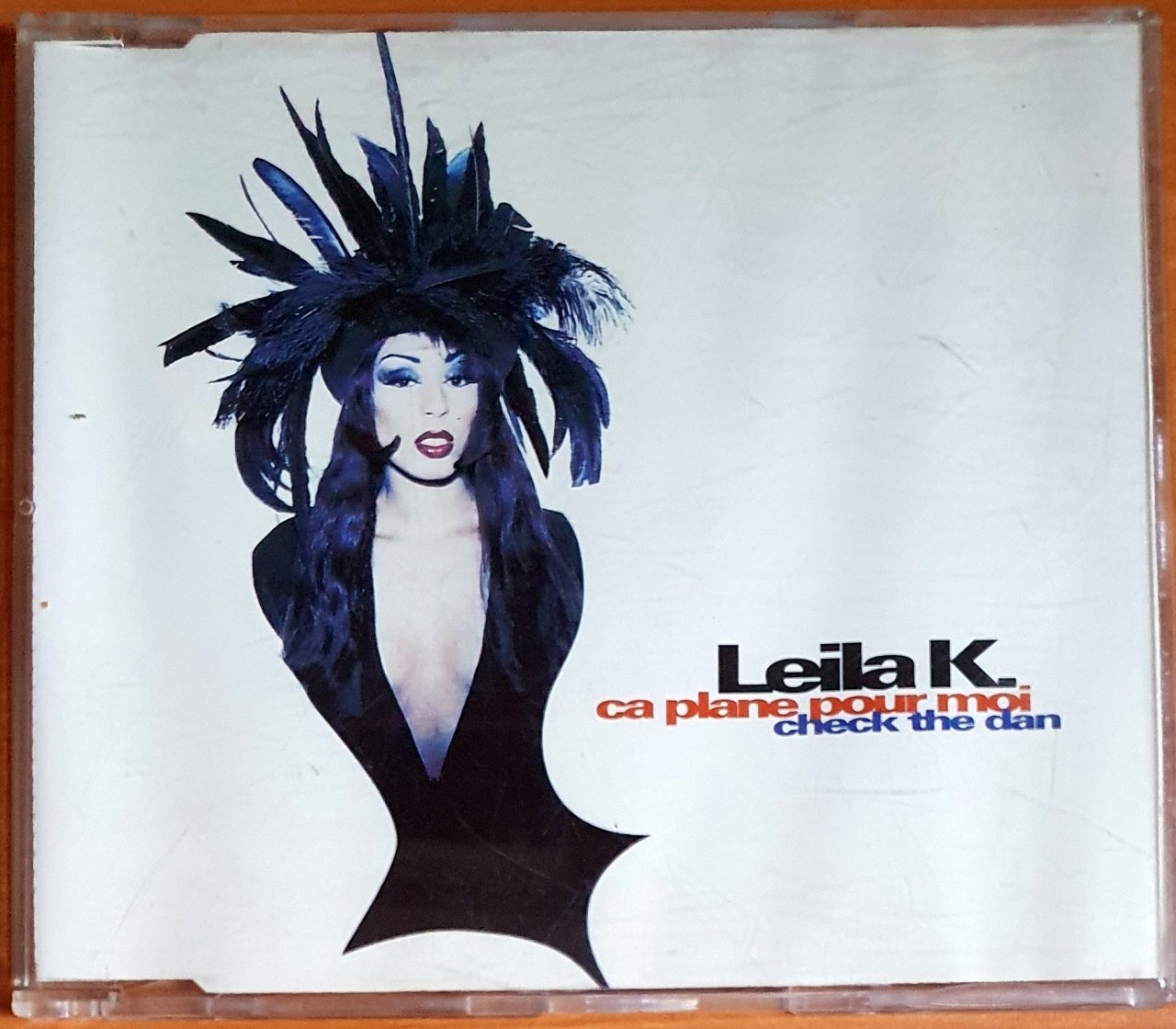 LEILA K. - CA PLANE POUR MOI / CHECK THE DAN (1993) - CD SINGLE 2.EL