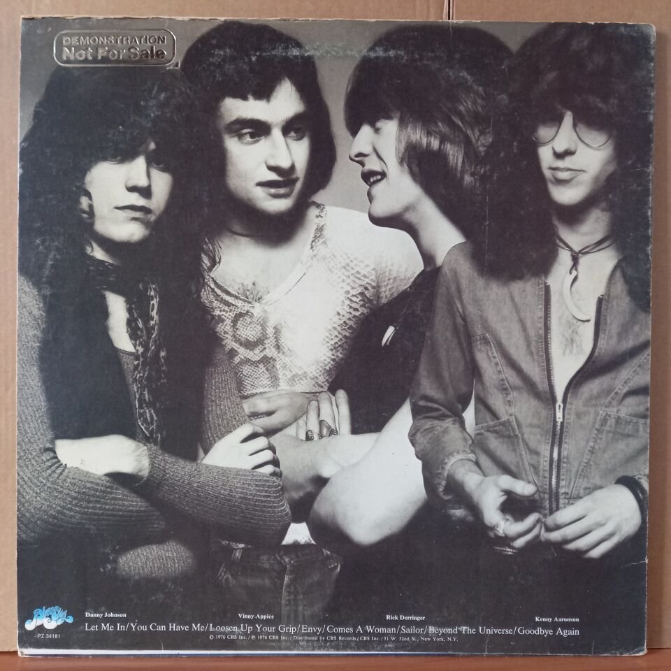 DERRINGER – DERRINGER (1976) - LP 2.EL PLAK