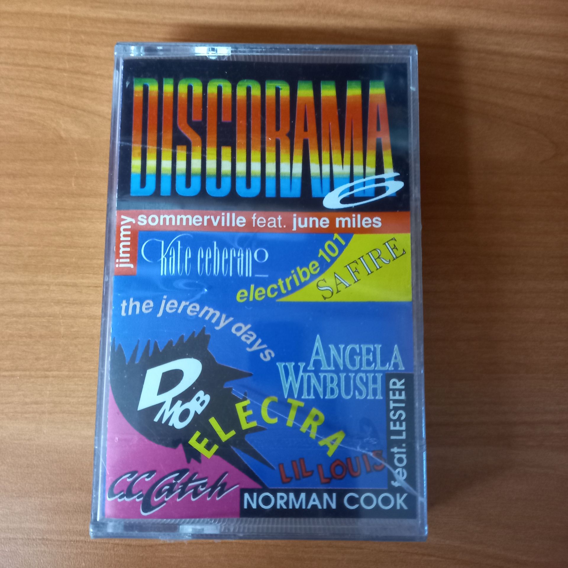 DISCORAMA 6 / C.C. CATCH, THE JEREMY DAYS, JIMMY SOMMERVILLE, JUNE MILES, SAFIRE, ELECTRA (1990) - KASET AMBALAJINDA SIFIR