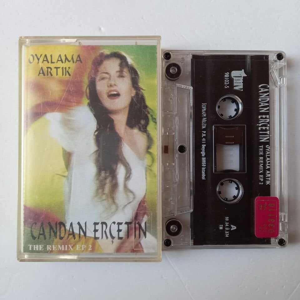 CANDAN ERÇETİN - OYALAMA ARTIK / THE REMIX EP 2 (1998) - KASET 2.EL