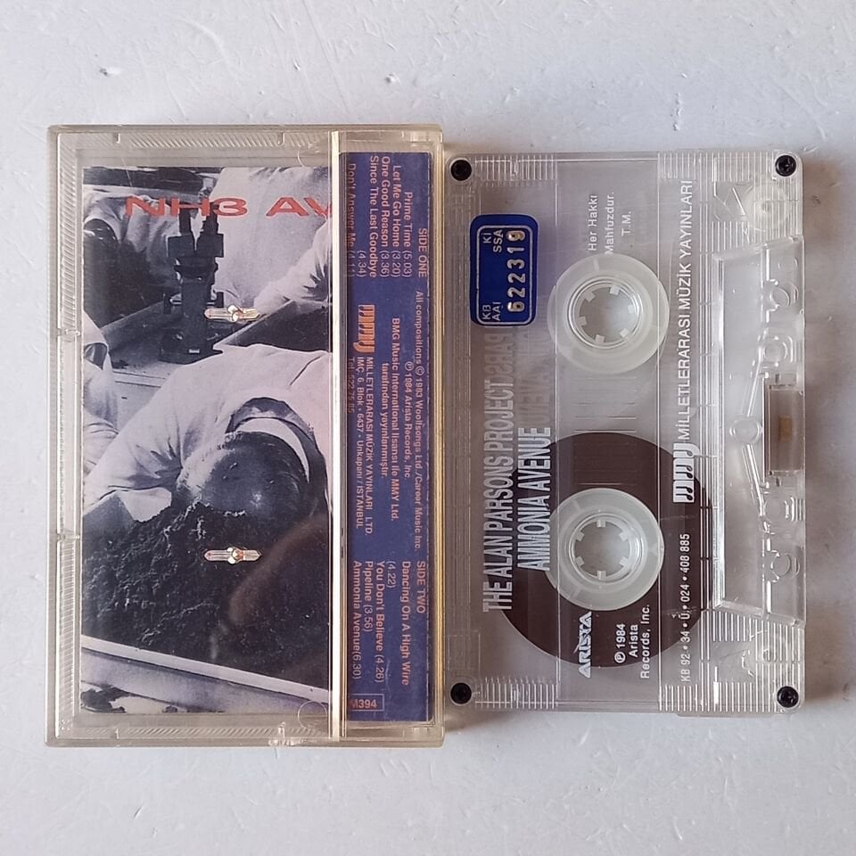 THE ALAN PARSONS PROJECT - AMMONIA AVENUE (1992) - KASET 2.EL