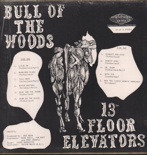 13TH FLOOR ELEVATOR - BULL OF THE WOODS (1969) - LP 2024 HALF SPEED MASTERED EDITION PSYCHEDELIC ROCK SIFIR PLAK