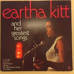 EARTHA KITT - GREATEST HITS (1960) ÜSKÜDARA GİDERKEN REISSUE 2.EL PLAK