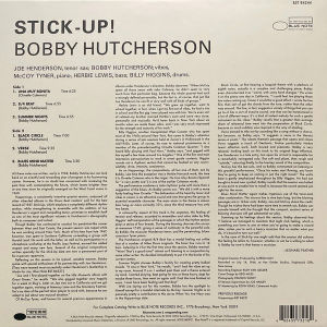 BOBBY HUTCHERSON – STICK-UP! (1968) LP 2022 REISSUE BLUE NOTE TONE POET SERIES SIFIR PLAK