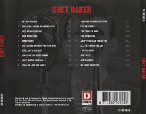 CHET BAKER SINGS AND PLAYS JAZZ STANDARDS (2006) CD SIFIR