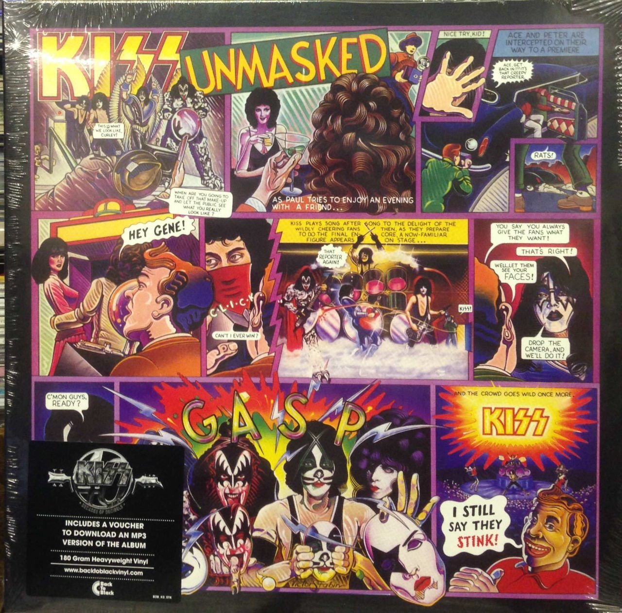 KISS - UNMASKED - LP 180GR SIFIR