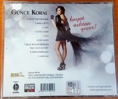 GÜNCE KORAL - HAYAT AŞKTAN GEÇER CD SIFIR