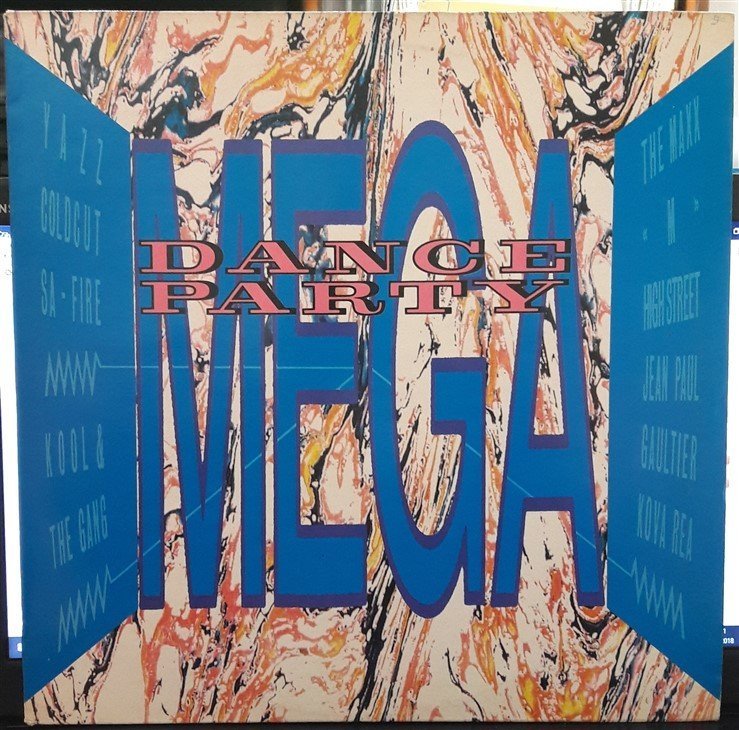 MEGA DANCE PARTY (YAZZ,KOOL & THE GANG,THE MAXX...) (1989) - PLAK 2.EL