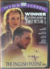 THE ENGLISH PATIENT - RALPH FIENNES - JULIETTE BINOCHE - WILLEM DAFOE - KRISTIN SCOTT THOMAS - DVD 2.EL 1. BÖLGE TR ALTYAZI YOKTUR