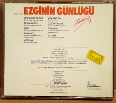 EZGİNİN GÜNLÜĞÜ - ÖLÜDENİZ (1990) - CD ESKİ SARI PLASTİK BANDROL GÖKSOY PLAK 2.EL