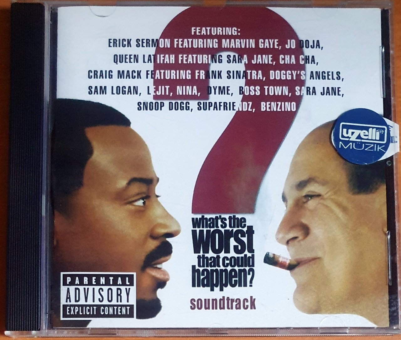 WHAT'S THE WORST THAT COULD HAPPEN SOUNDTRACK / ERICK SERMON, QUEEN LATIFAH, CHA CHA, SNOOP DOGG, NINA, DYME (2001) - CD 2.EL
