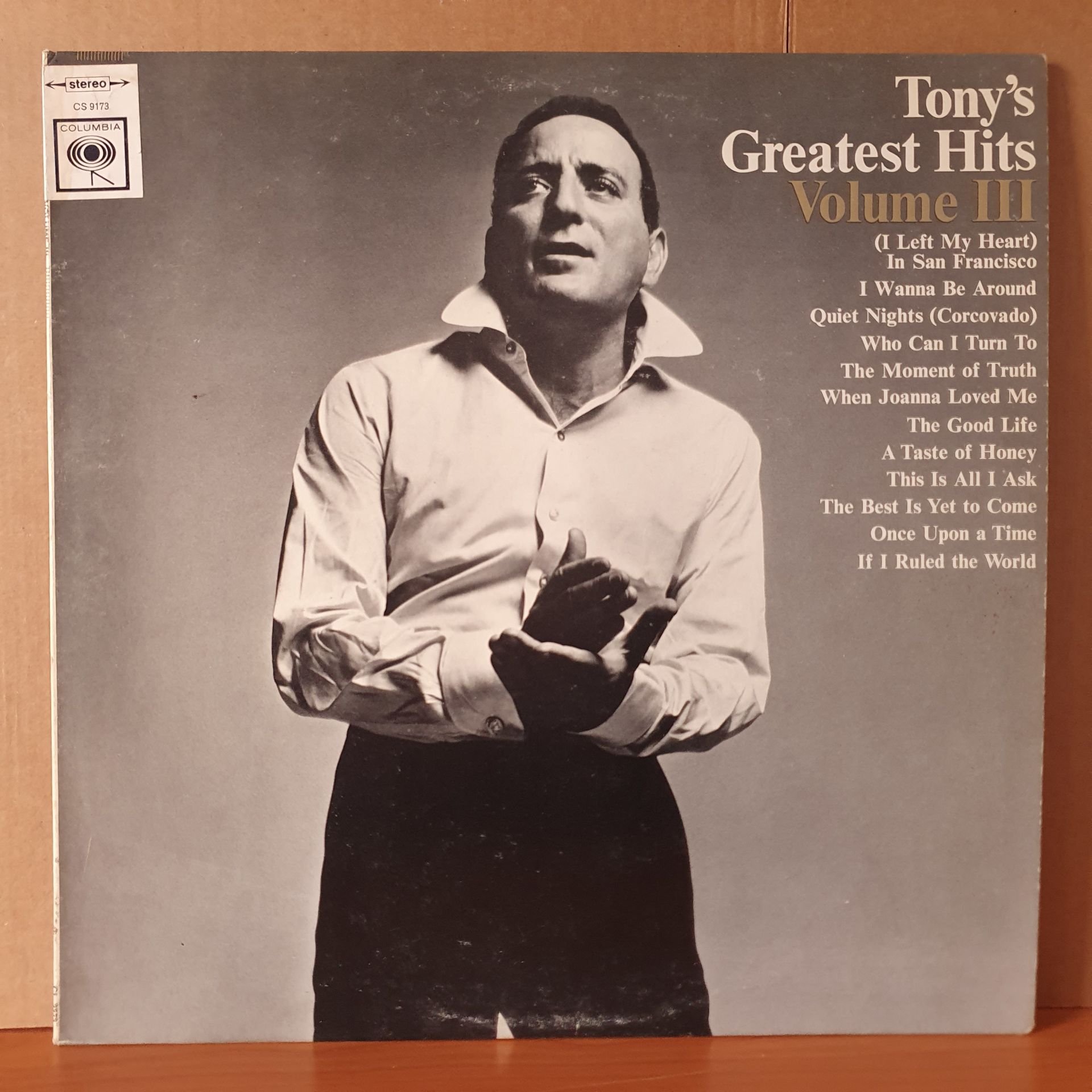 TONY BENNETT - GREATEST HITS VOLUME III (1965) - LP 2.EL PLAK