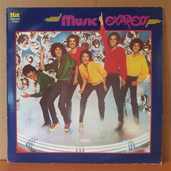 MUSIC EXPRESS / NUEVA FORMULA, KANGAROO, BIMBO JET, LOLITA LADIES, MARTIN CIRCUS - LP YERLİ BASKI 2.EL PLAK