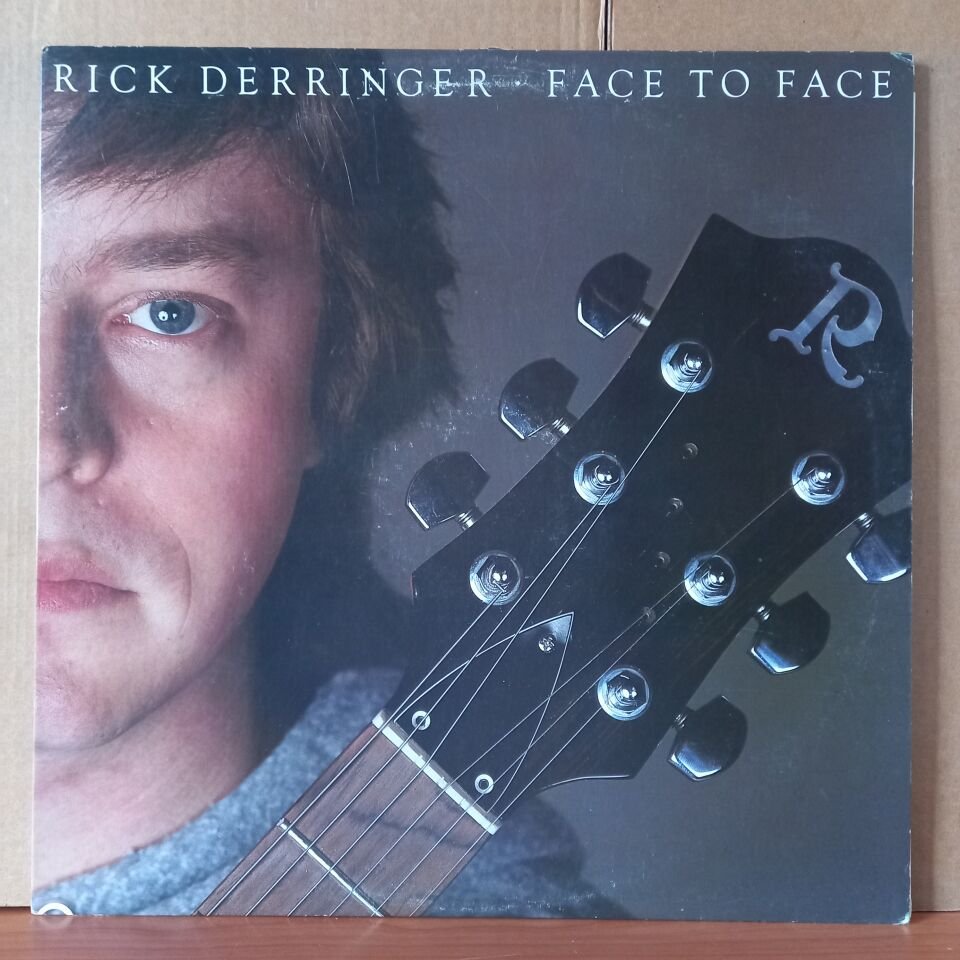 RICK DERRINGER – FACE TO FACE (1980) - LP 2.EL PLAK
