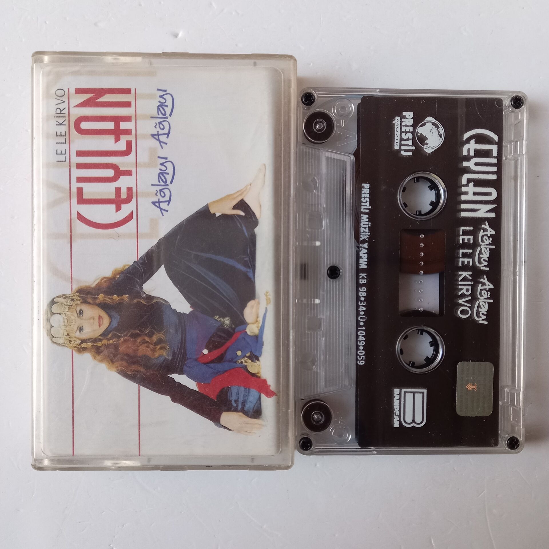 CEYLAN - AĞLAYI AĞLAYI / LE LE KİRVO (1998) - KASET 2.EL