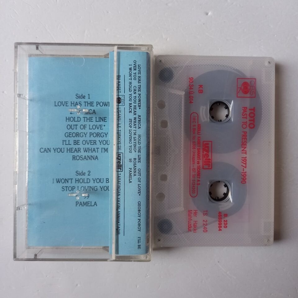 TOTO - PAST TO PRESENT 1977-1990 (1990) - KASET 2.EL