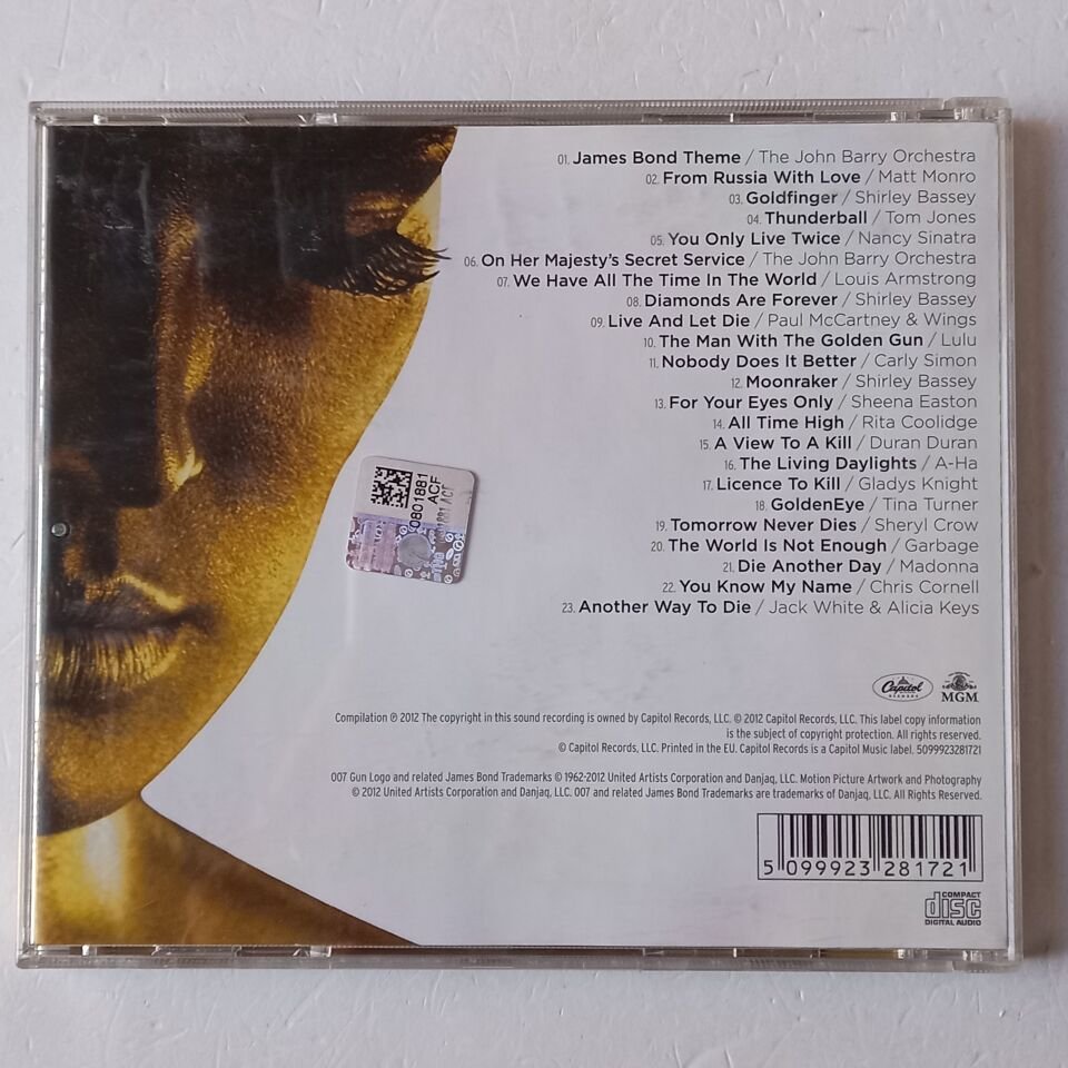 BEST OF BOND... JAMES BOND 50TH ANNIVERSARY COLLECTION - NANCY SINATRA, DURAN DURAN, LOUIS ARMSTRONG (2012) - CD 2.EL