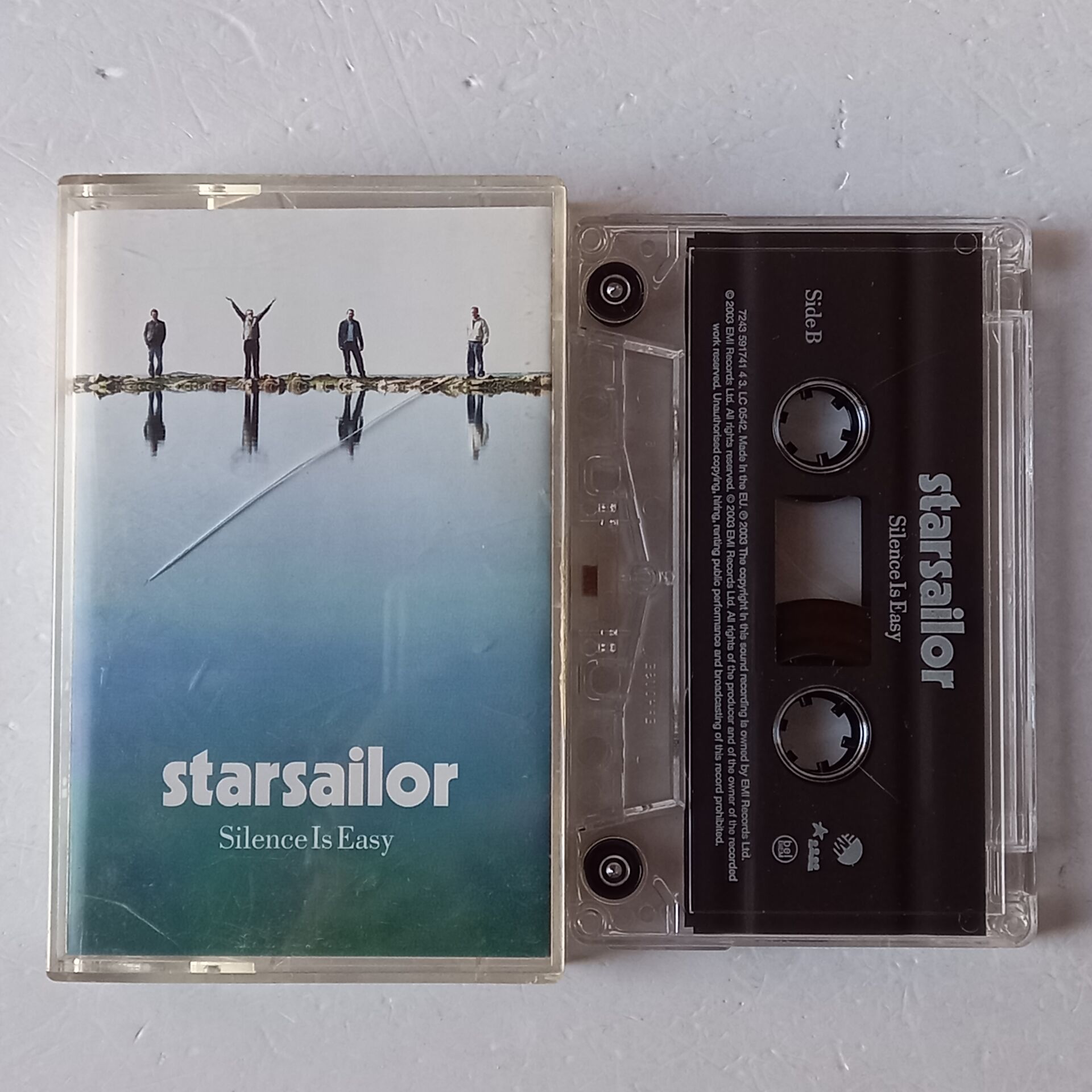 STARSAILOR - SILENCE IS EASY - KASET 2.EL