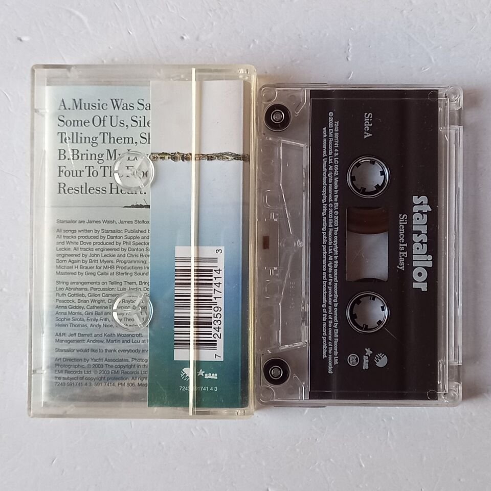 STARSAILOR - SILENCE IS EASY - KASET 2.EL