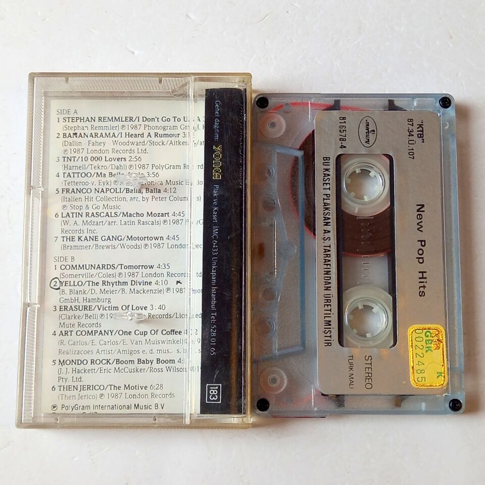 NEW POP HITS (1998) - KASET 2.EL