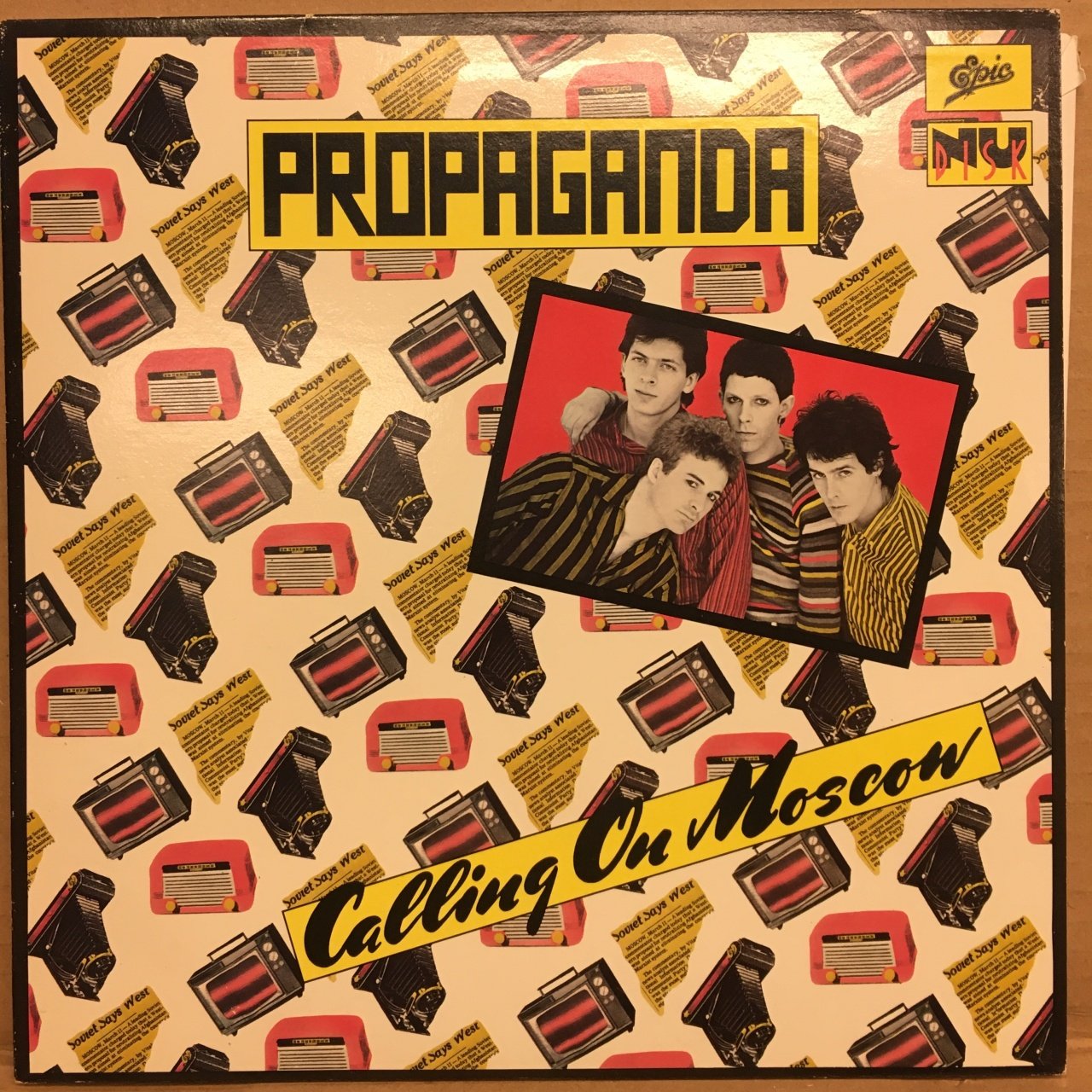 PROPAGANDA - CALLING ON MOSCOW 10'' 1980 2.EL PLAK