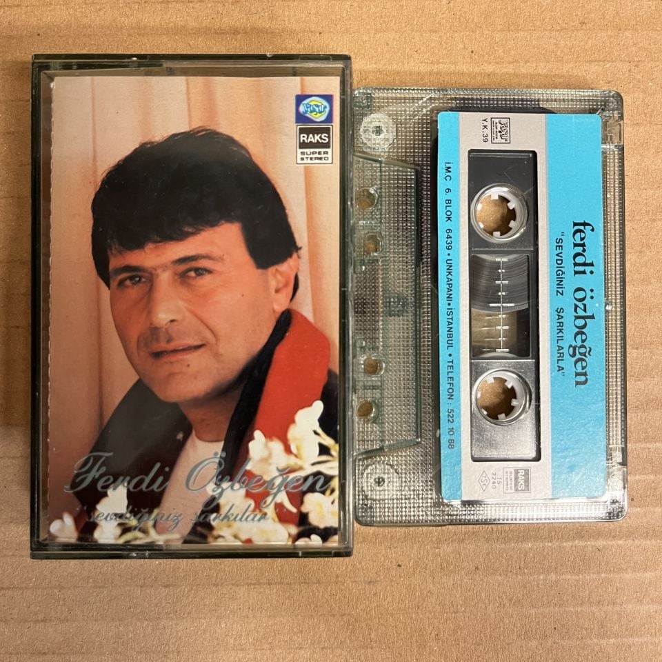 FERDİ ÖZBEĞEN - SEVDİĞİNİZ ŞARKILAR (1986) - KASET 2.EL