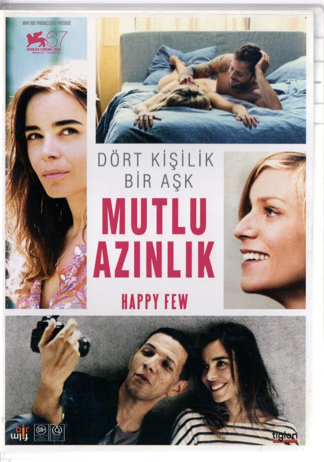 HAPPY FEW - 4 LOVERS - MUTLU AZINLIK - ANTONY CORDIER - DVD 2.EL