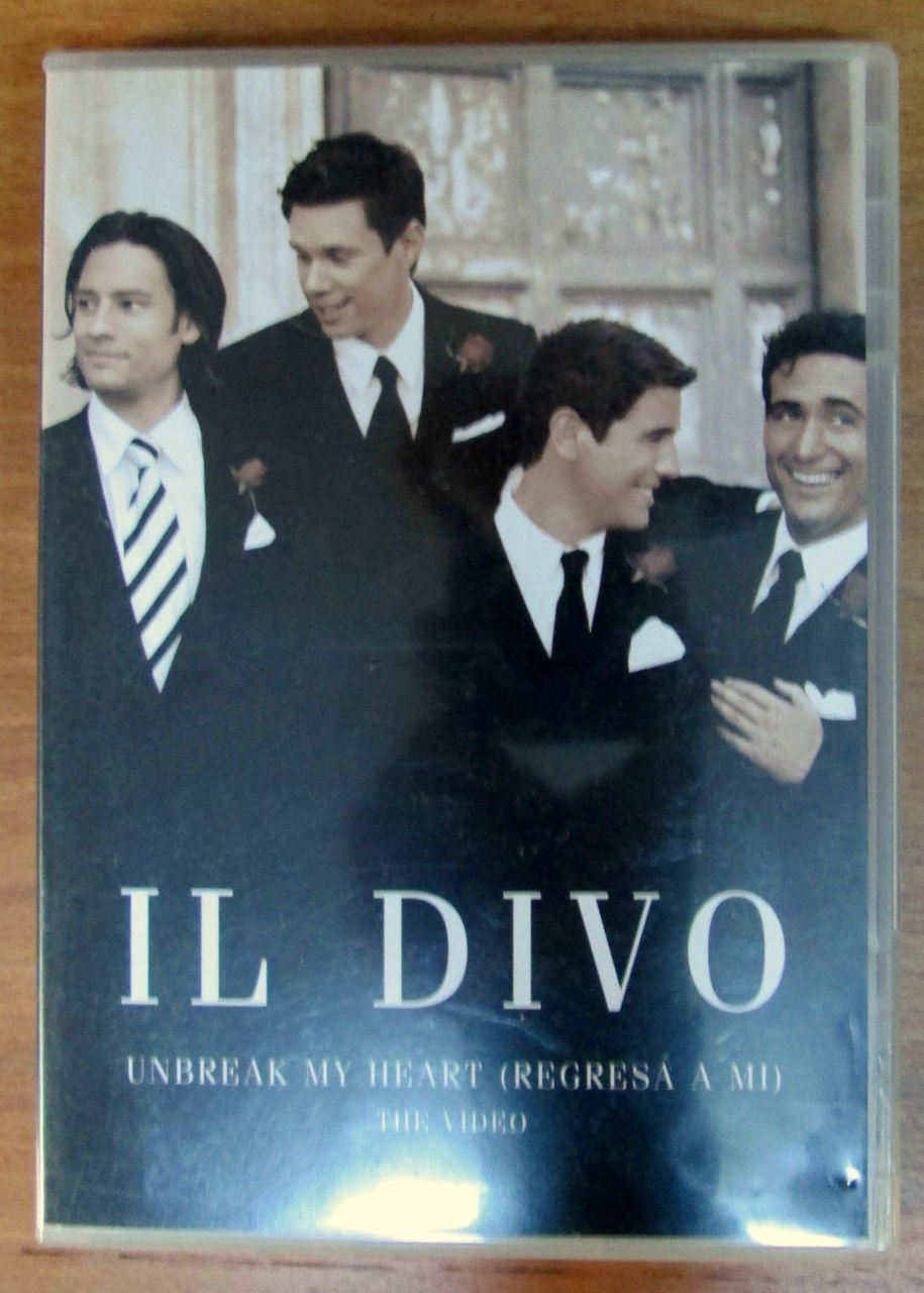 IL DIVO - UNBREAK MY HEART - DVD 2.EL