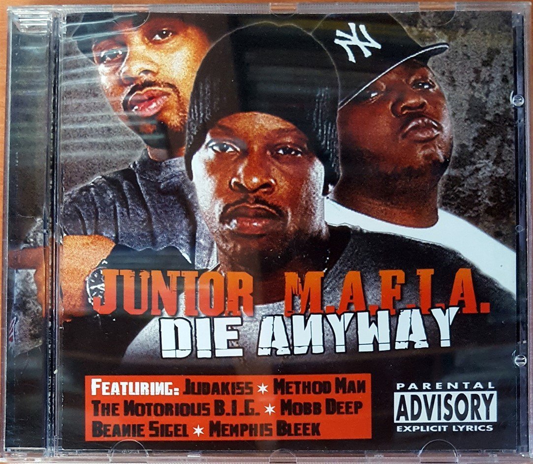 JUNIOR M.A.F.I.A. - DIE ANYWAY / FEAT. METHOD MAN MOBB DEEP CD 2.EL