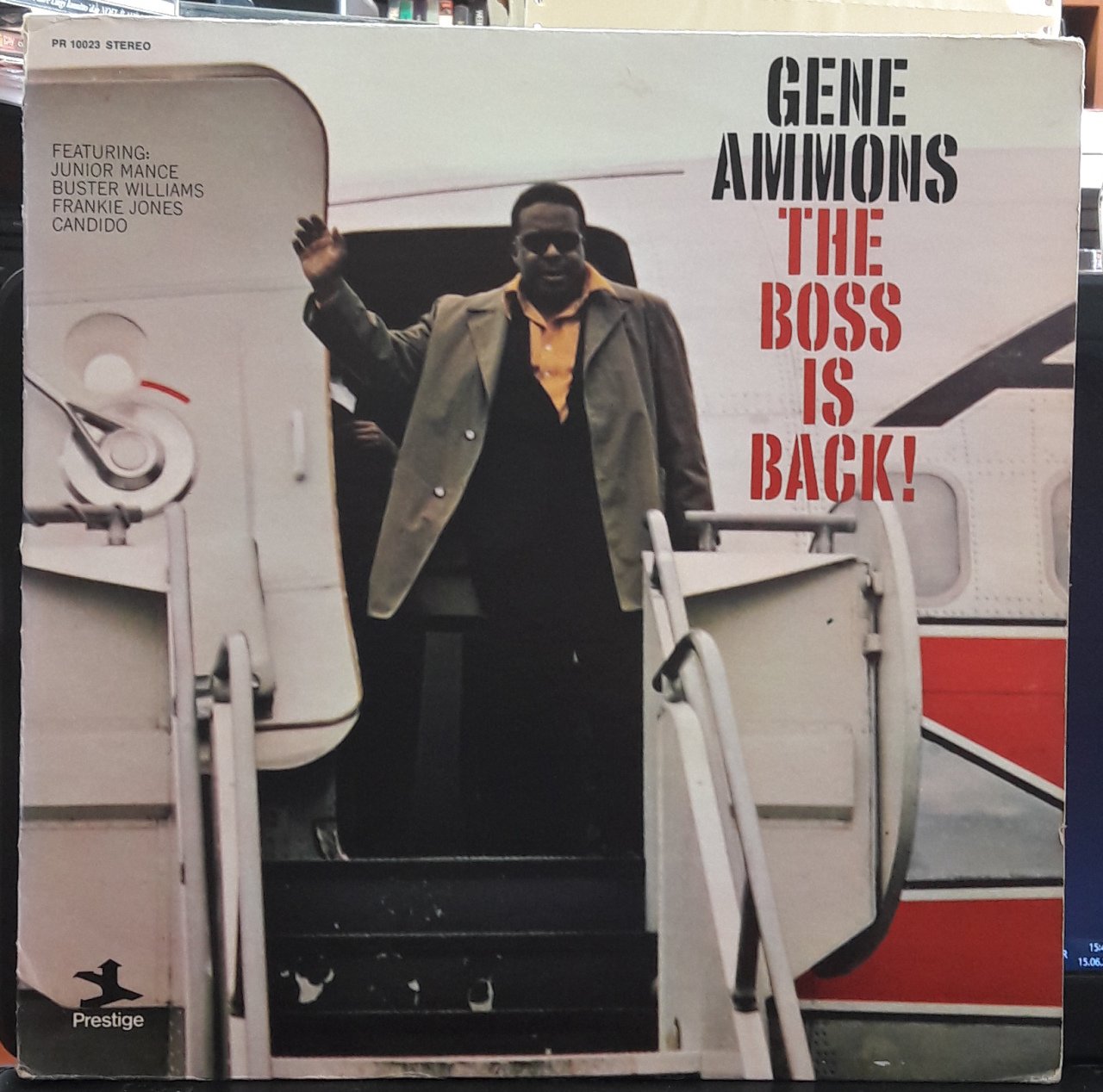 GENE AMMONS - THE BOSS IS BACK! (1969) - PLAK 2.EL