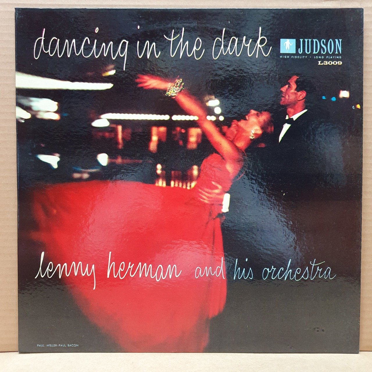LERRY HERMAN AND HIS ORCHESTRA - DANCING IN THE DARK (1957) - LP 2.EL PLAK