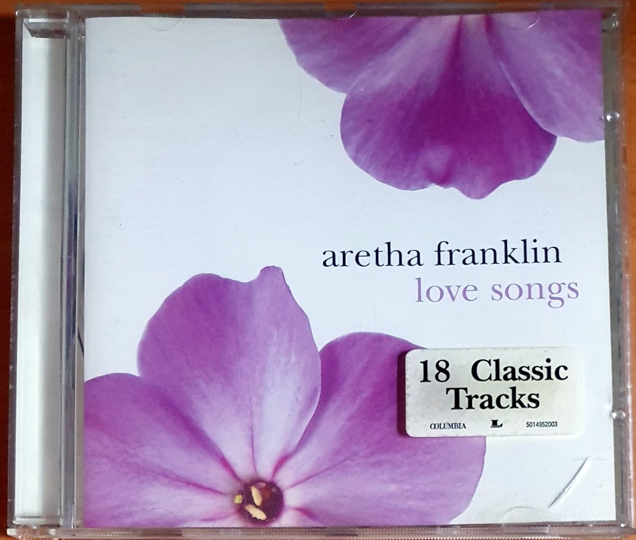ARETHA FRANKLIN - LOVE SONGS (2001) - CD 2.EL