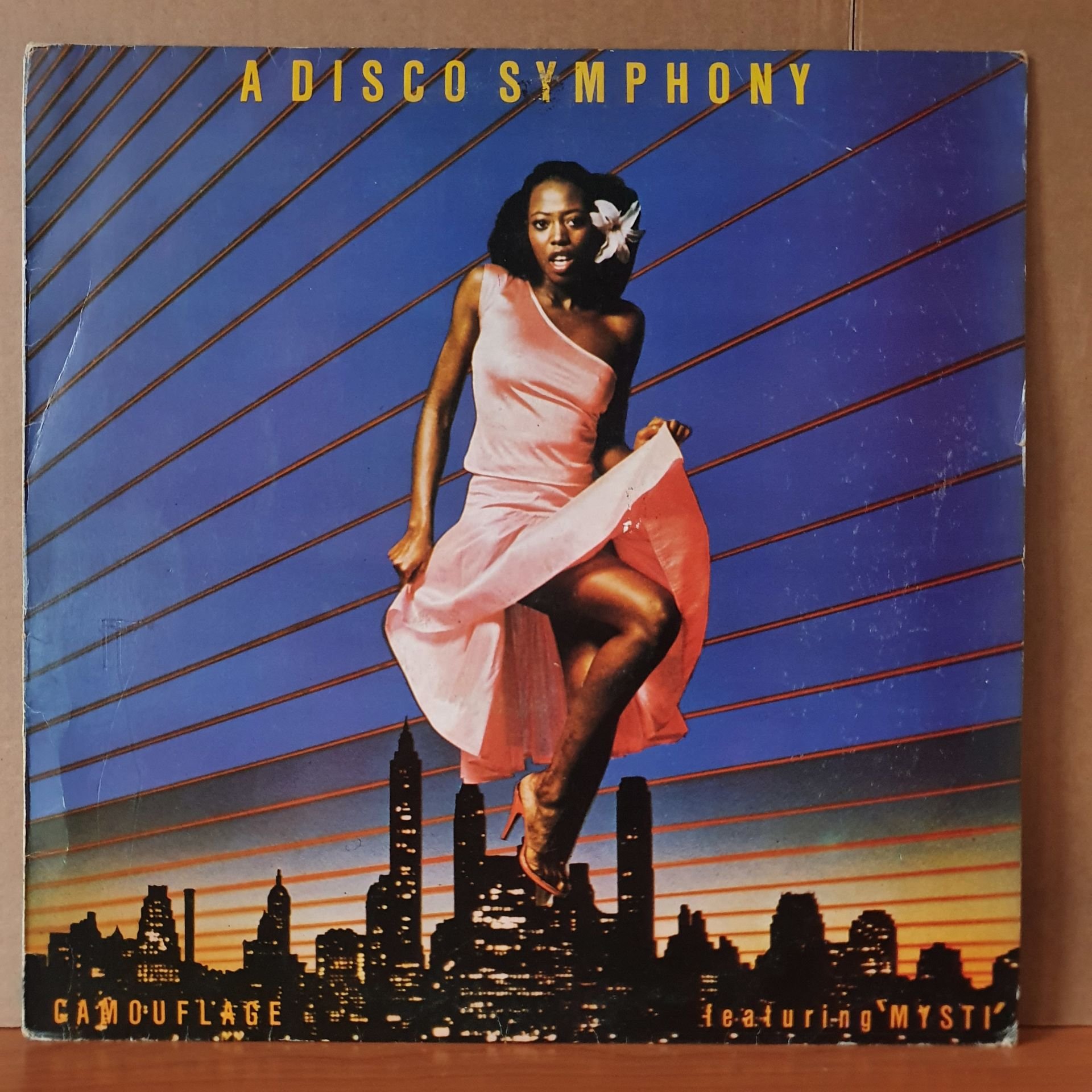 A DISCO SYMPHONY / CAMOUFLAGE, MYSTI (1978) - LP YERLİ BASKI 2.EL PLAK