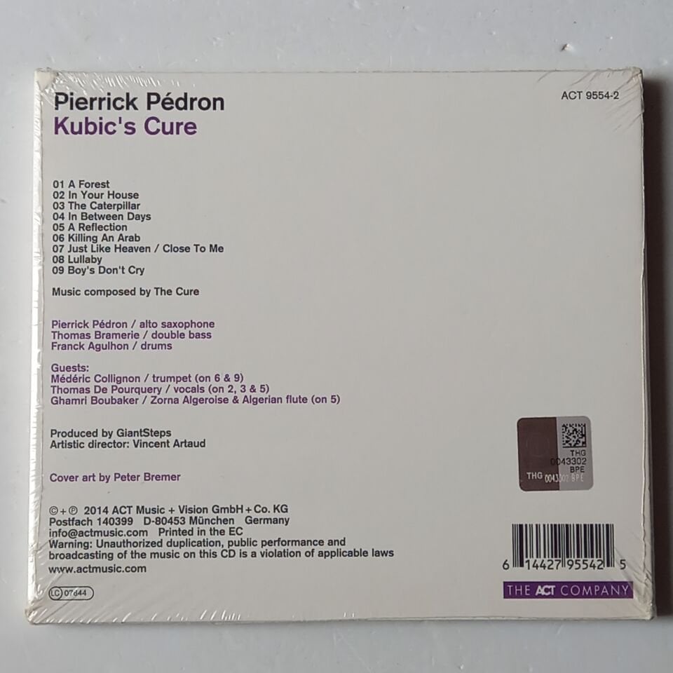 PIERRICK PEDRON – KUBIC\'S CURE (2014) - CD AMBALAJINDA SIFIR