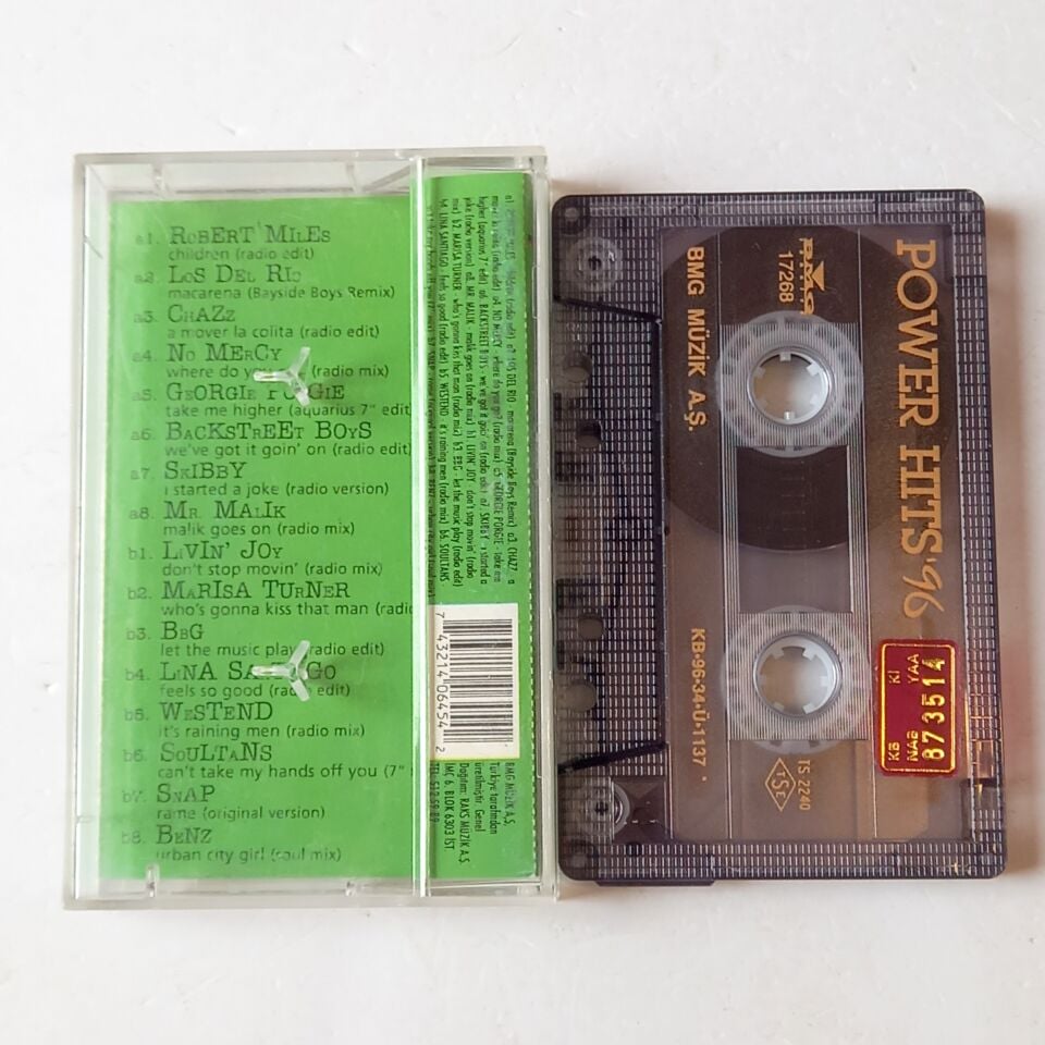 POWER HITS '96 - ROBERT MILES, BACKSTREET BOYS, LOS DEL RIO (1996) - KASET 2.EL