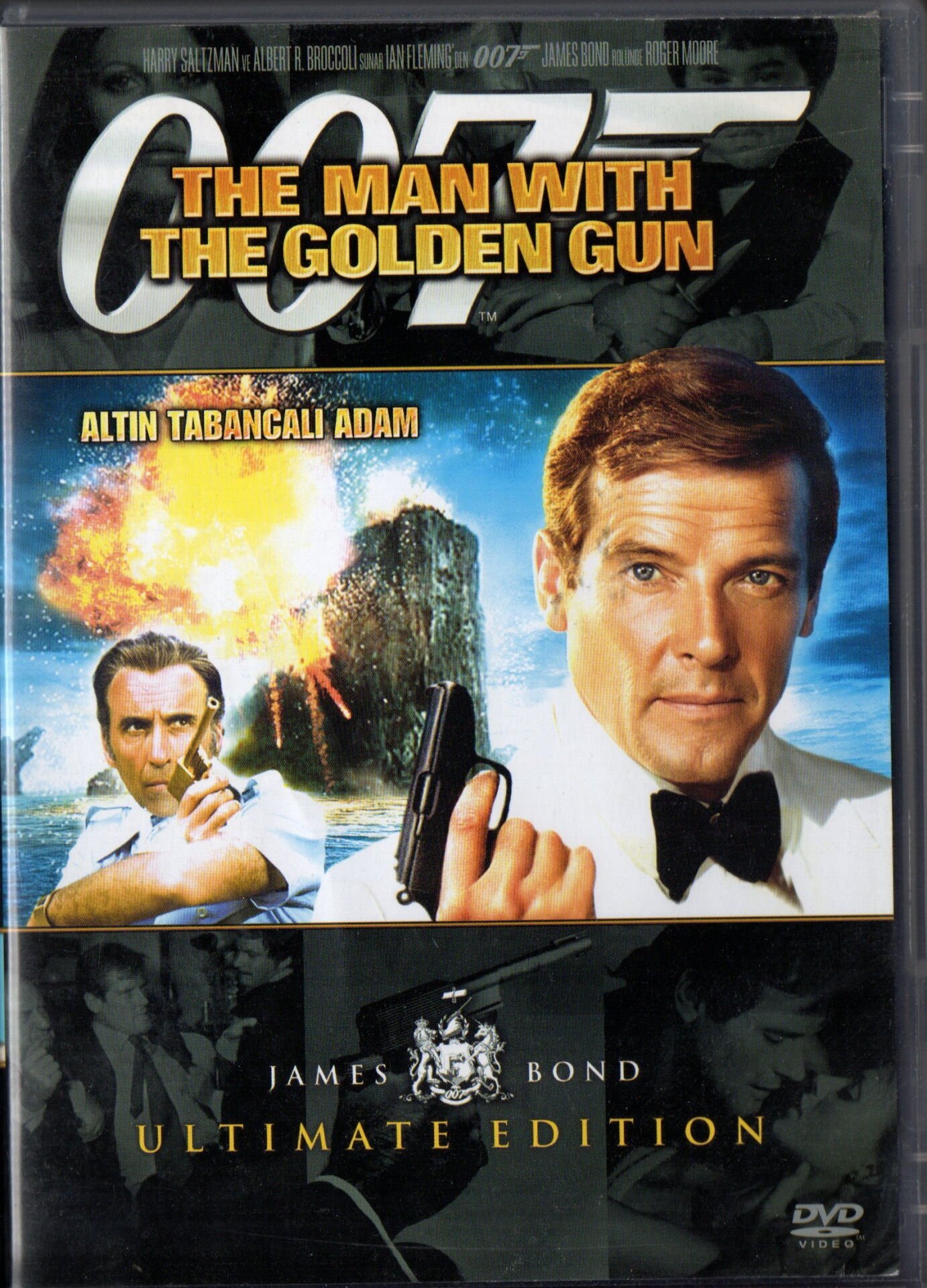 THE MAN WITH THE GOLDEN GUN - ALTIN TABANCALI ADAM - 007 JAMES BOND - ROGER MOORE - DVD 2.EL
