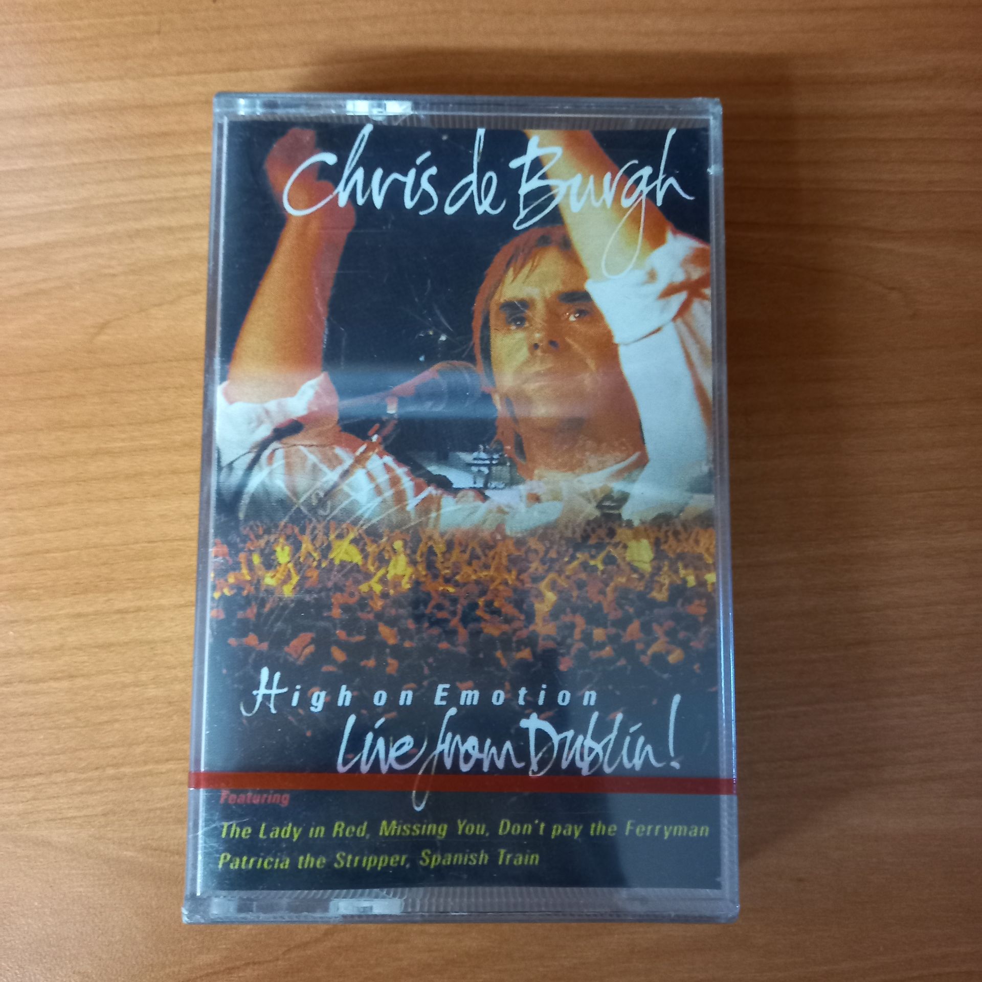 CHRIS DE BURGH - HIGH ON EMOTION / LIVE FROM DUBLIN (1990) - KASET AMBALAJINDA SIFIR