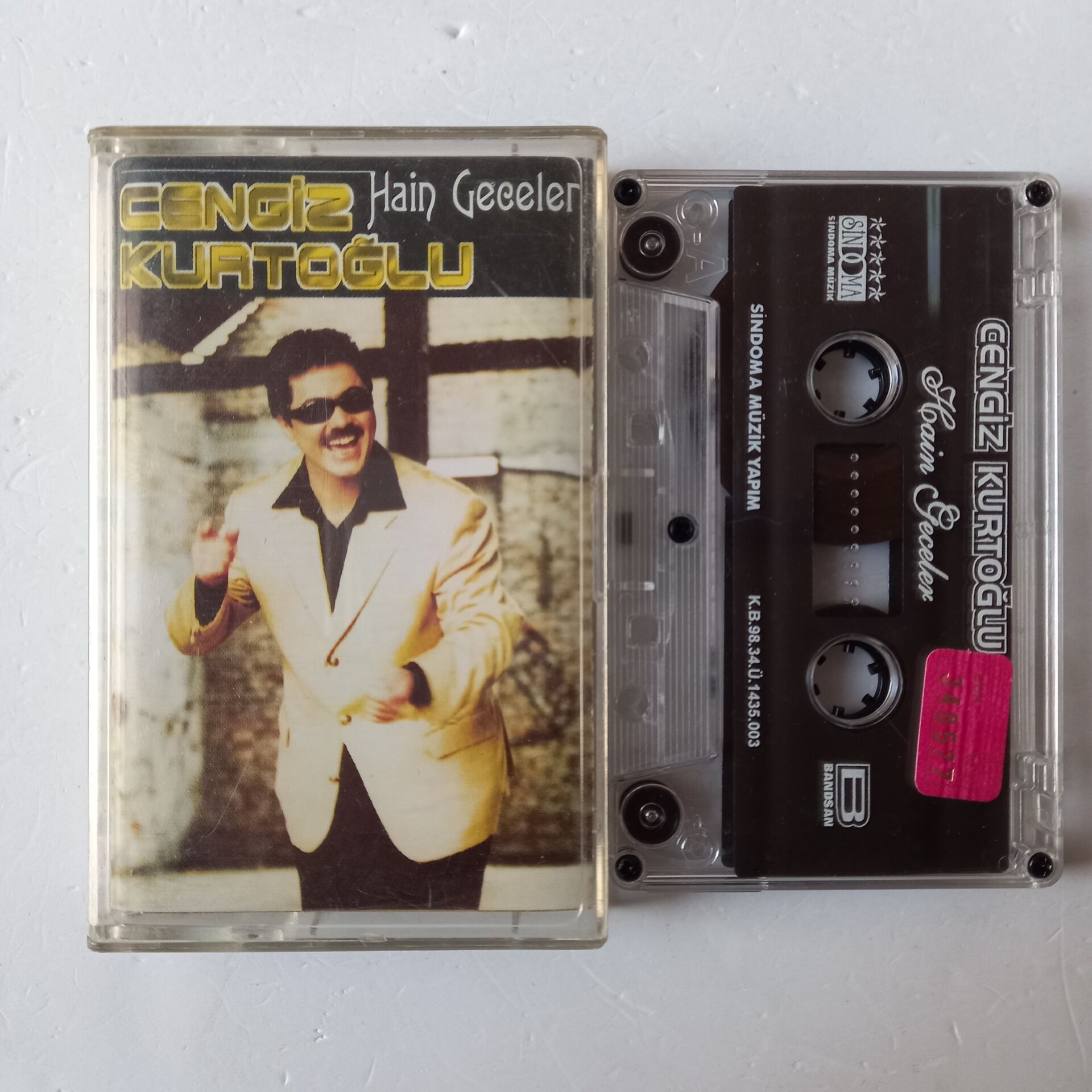 CENGİZ KURTOĞLU - HAİN GECELER (1998) - KASET 2.EL